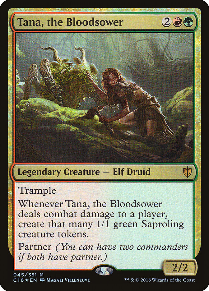 Tana, a Semeadora de Sangue / Tana, the Bloodsower - Magic: The Gathering - MoxLand