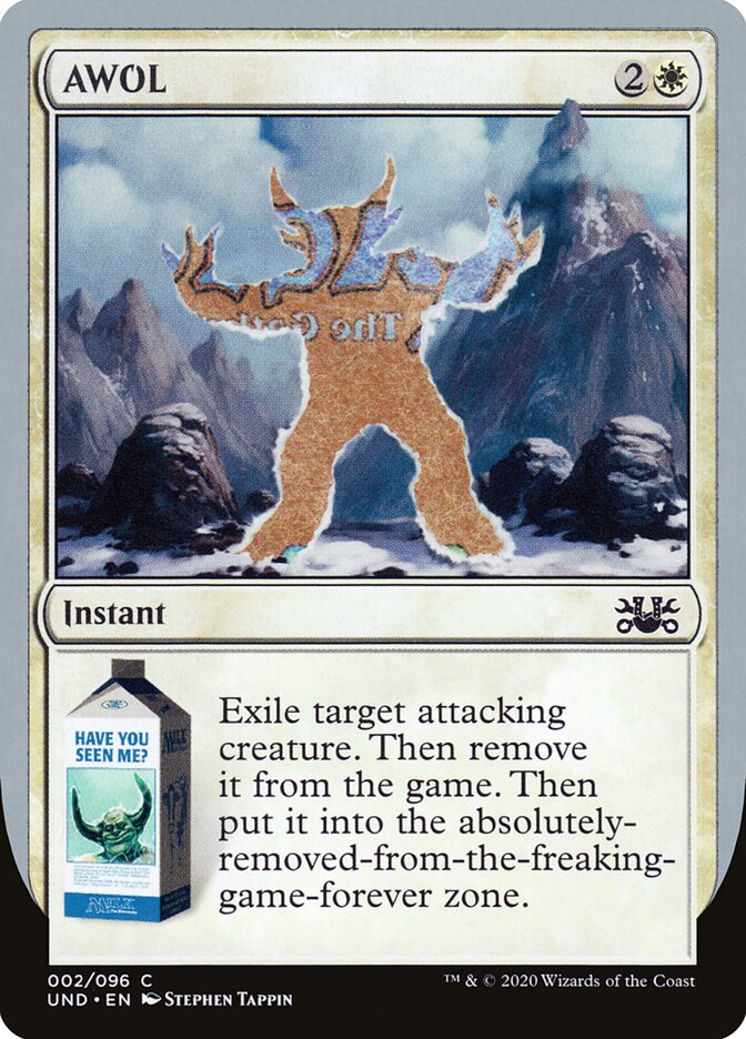 AWOL / AWOL - Magic: The Gathering - MoxLand