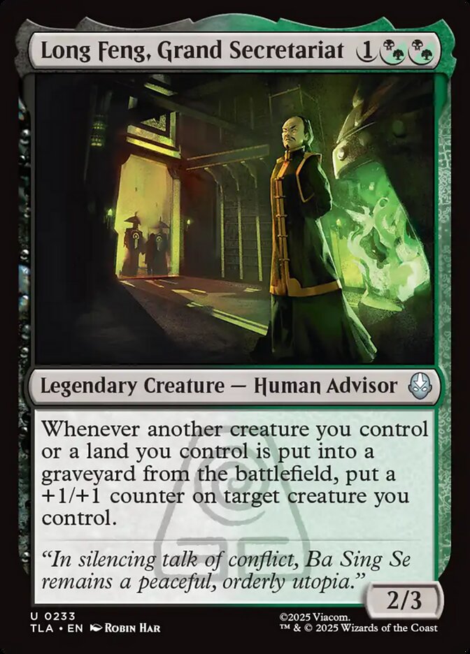 Long Feng, Grão-secretário / Long Feng, Grand Secretariat - Magic: The Gathering - MoxLand