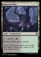 Lodaçal Assombrado / Haunted Mire - Magic: The Gathering - MoxLand