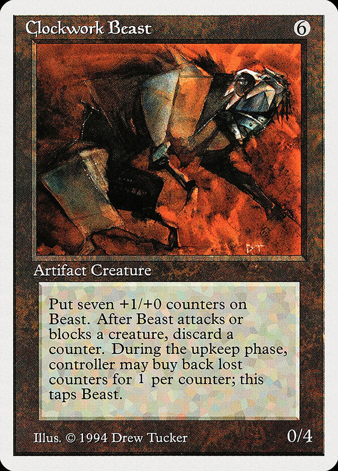 Besta Mecânica / Clockwork Beast - Magic: The Gathering - MoxLand