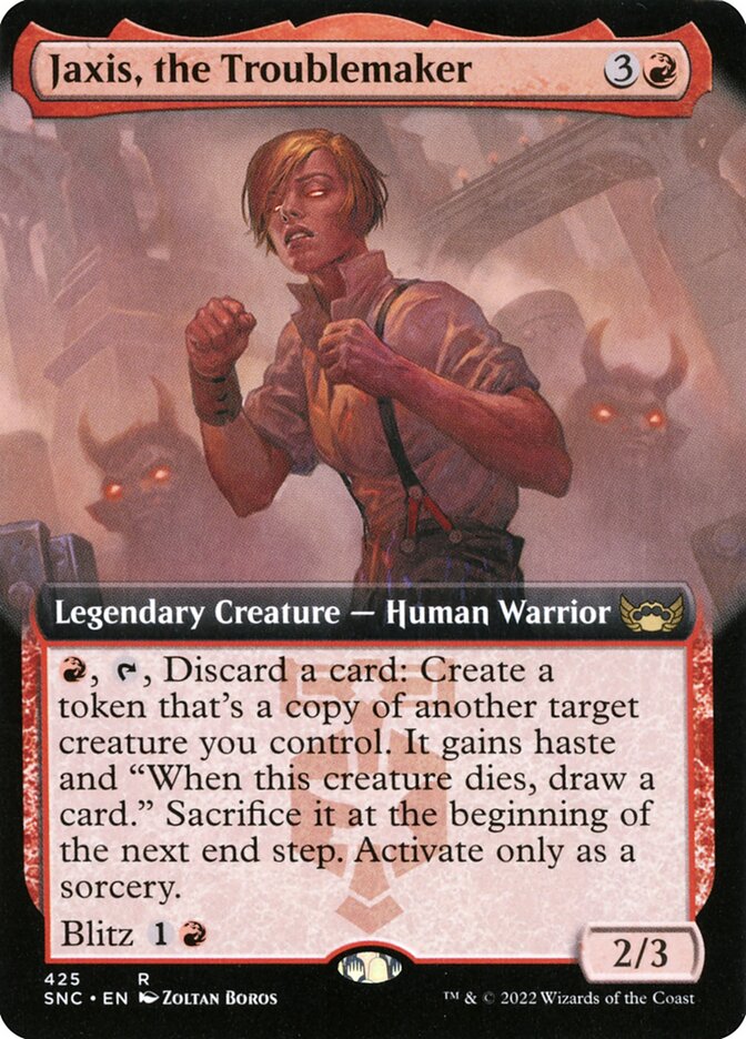 Jaxis, a Desordeira / Jaxis, the Troublemaker - Magic: The Gathering - MoxLand