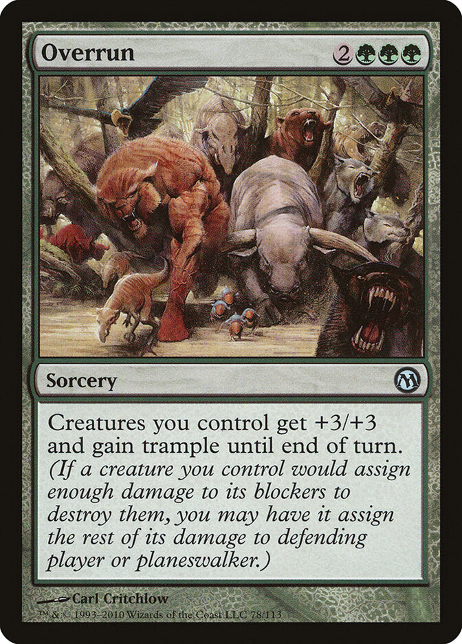Ultrapassar / Overrun - Magic: The Gathering - MoxLand