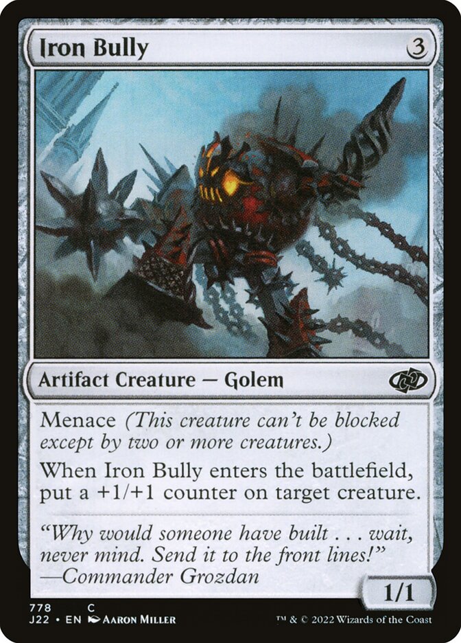 Valentão de Ferro / Iron Bully - Magic: The Gathering - MoxLand