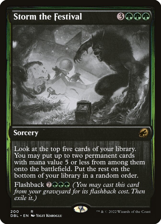 Invadir o Festival / Storm the Festival - Magic: The Gathering - MoxLand