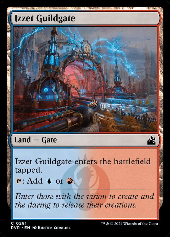 Portão da Guilda Izzet / Izzet Guildgate - Magic: The Gathering - MoxLand
