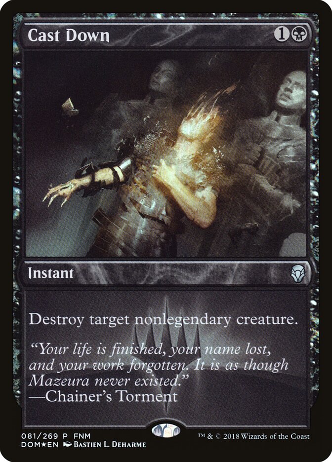 Demover / Cast Down - Magic: The Gathering - MoxLand