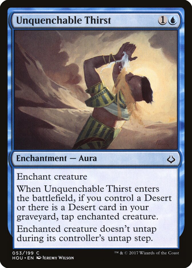 Sede Insaciável / Unquenchable Thirst - Magic: The Gathering - MoxLand