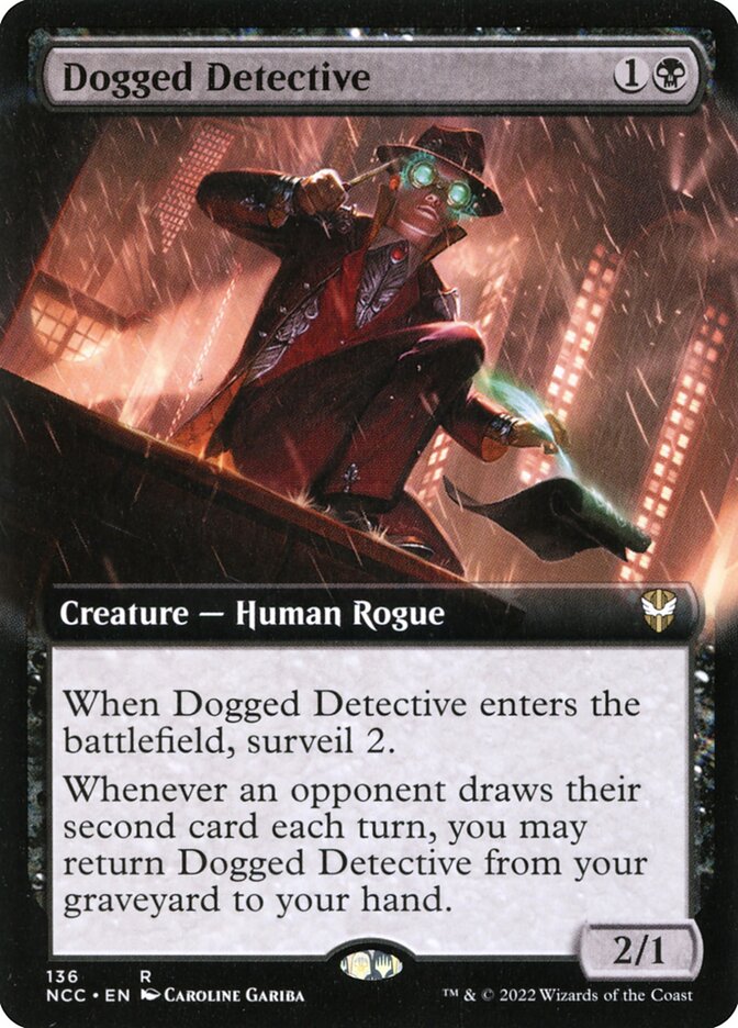 Detetive Obstinado / Dogged Detective - Magic: The Gathering - MoxLand