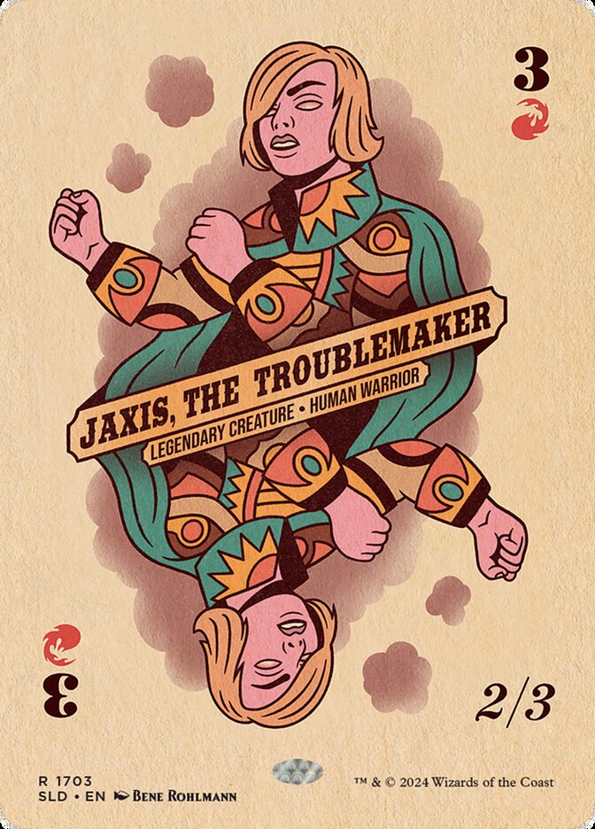 Jaxis, a Desordeira / Jaxis, the Troublemaker - Magic: The Gathering - MoxLand