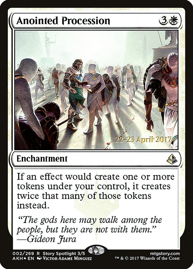 Procissão dos Ungidos / Anointed Procession - Magic: The Gathering - MoxLand