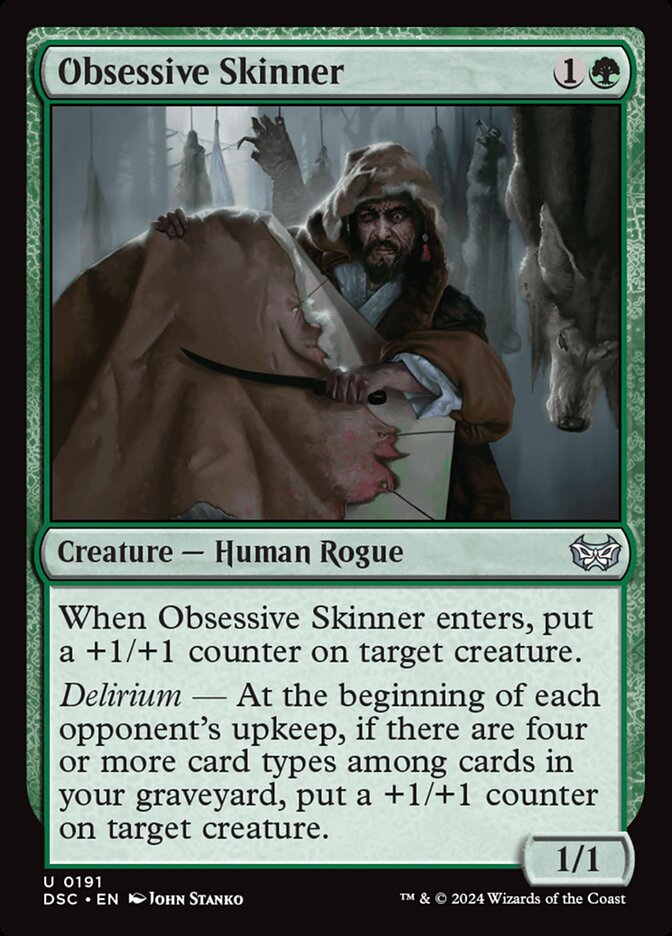 Esfolador Obsessivo / Obsessive Skinner - Magic: The Gathering - MoxLand