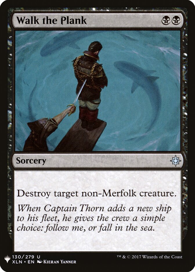 Andar na Prancha / Walk the Plank - Magic: The Gathering - MoxLand