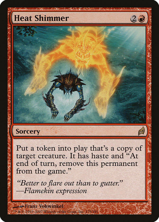 Cintilação do Calor / Heat Shimmer - Magic: The Gathering - MoxLand