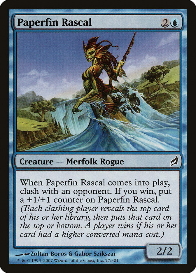 Canalha Papirobatana / Paperfin Rascal - Magic: The Gathering - MoxLand