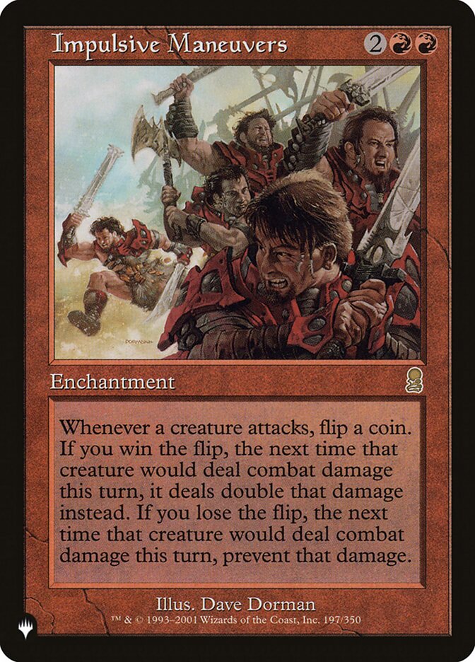 Manobras Impulsivas / Impulsive Maneuvers - Magic: The Gathering - MoxLand