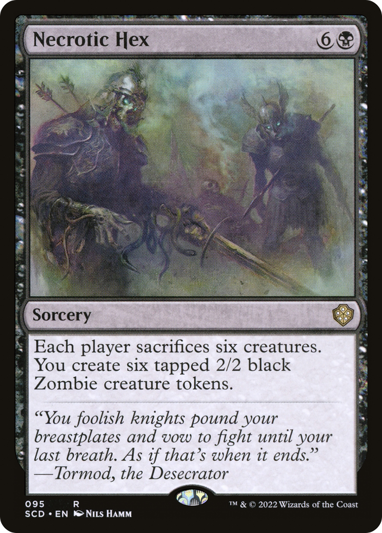 Bruxaria Necrótica / Necrotic Hex - Magic: The Gathering - MoxLand