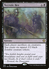 Bruxaria Necrótica / Necrotic Hex - Magic: The Gathering - MoxLand
