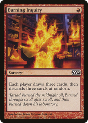 Inquisição Ardente / Burning Inquiry - Magic: The Gathering - MoxLand