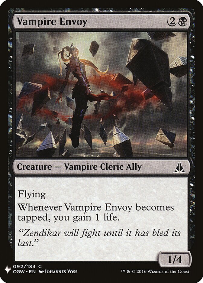 Enviada Vampira / Vampire Envoy - Magic: The Gathering - MoxLand