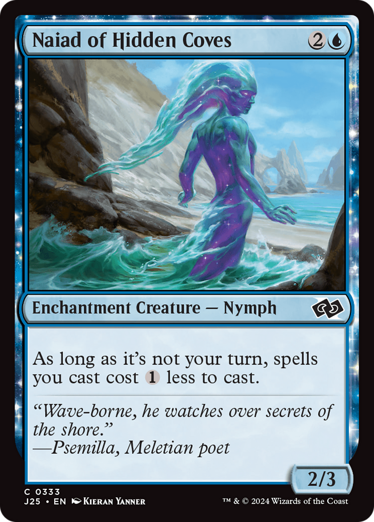 Náiade das Enseadas Ocultas / Naiad of Hidden Coves - Magic: The Gathering - MoxLand