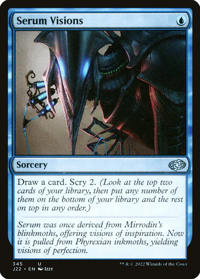 Visões do Soro / Serum Visions - Magic: The Gathering - MoxLand
