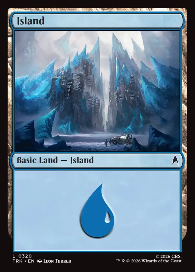Ilha / Island - Magic: The Gathering - MoxLand