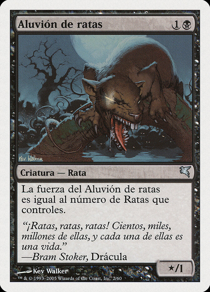 Rataria / Swarm of Rats - Magic: The Gathering - MoxLand