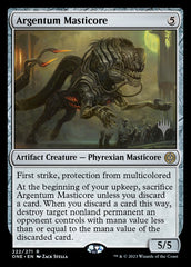 Mastícora de Argento / Argentum Masticore - Magic: The Gathering - MoxLand