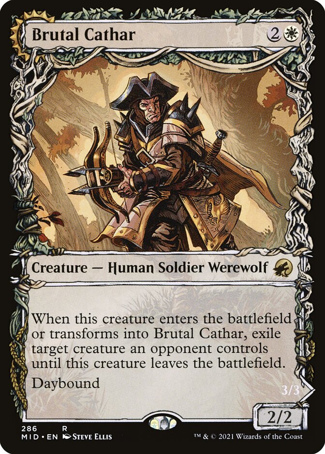 Cátaro Brutal / Brutal Cathar - Magic: The Gathering - MoxLand