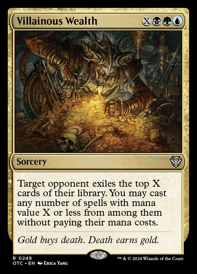 Riqueza Abominável / Villainous Wealth - Magic: The Gathering - MoxLand