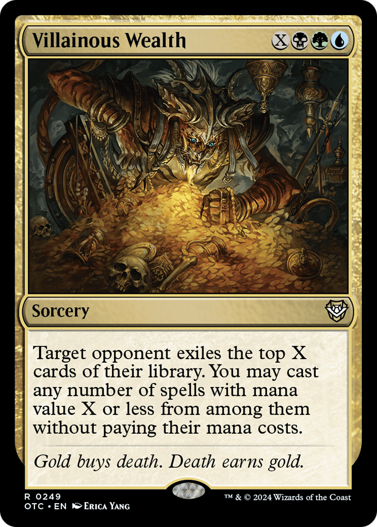 Riqueza Abominável / Villainous Wealth - Magic: The Gathering - MoxLand