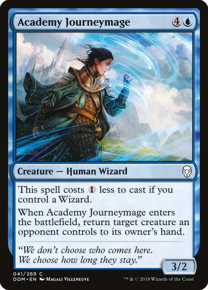 Maga Graduada da Academia / Academy Journeymage - Magic: The Gathering - MoxLand