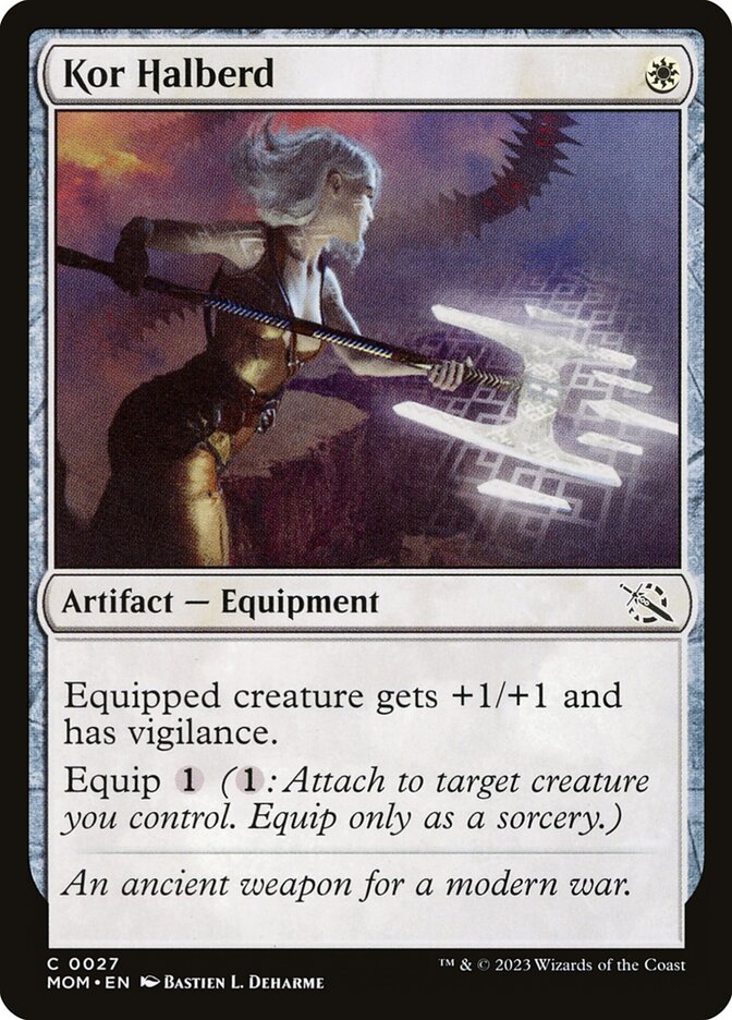 Alabarda Kor / Kor Halberd - Magic: The Gathering - MoxLand