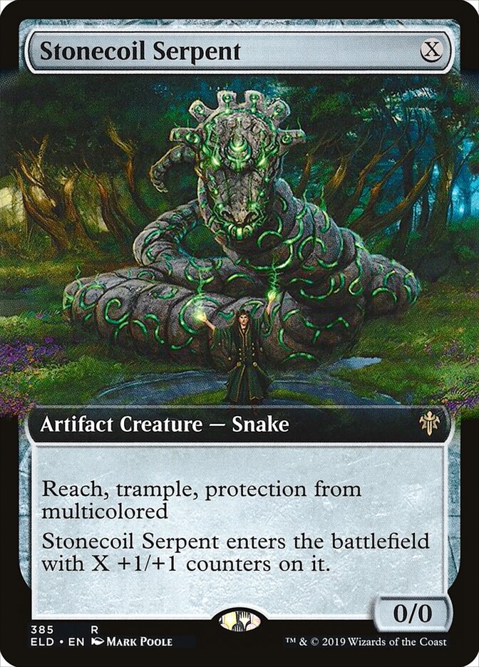 Serpente Litoespiral / Stonecoil Serpent - Magic: The Gathering - MoxLand