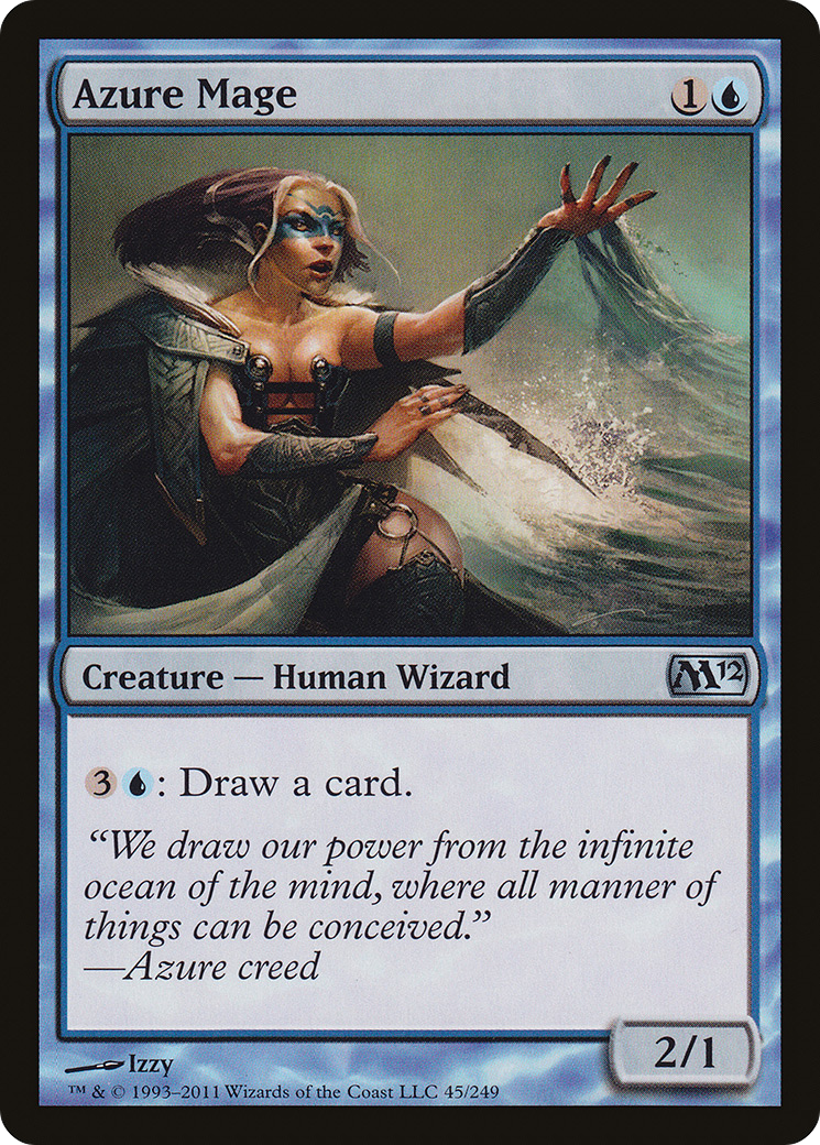 Mago Lazur / Azure Mage - Magic: The Gathering - MoxLand