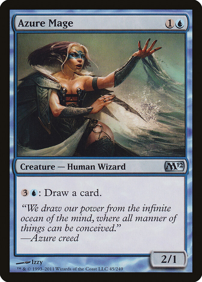 Mago Lazur / Azure Mage - Magic: The Gathering - MoxLand