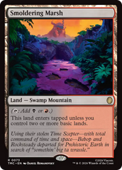 Pântano Ardente / Smoldering Marsh - Magic: The Gathering - MoxLand