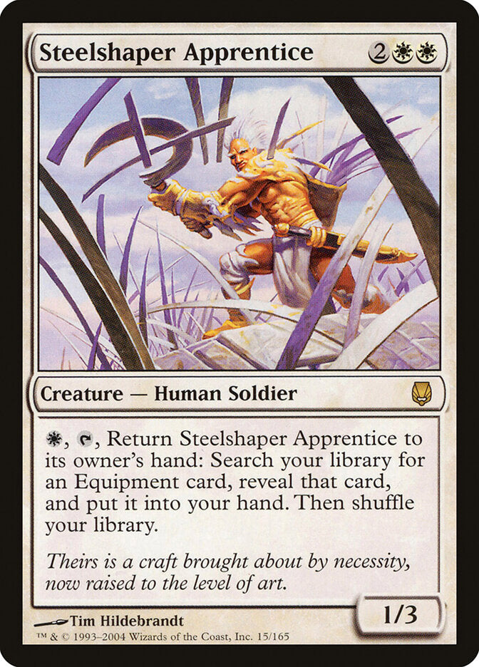 Aprendiz de Molda-Aço / Steelshaper Apprentice - Magic: The Gathering - MoxLand