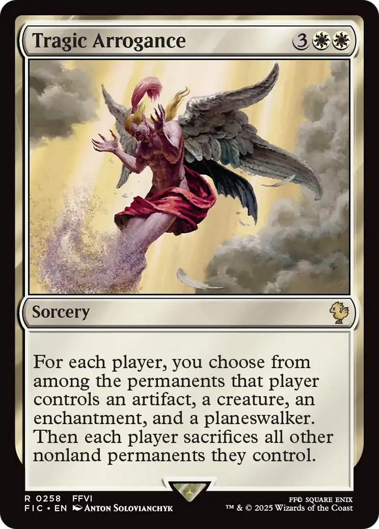 Arrogância Trágica / Tragic Arrogance - Magic: The Gathering - MoxLand