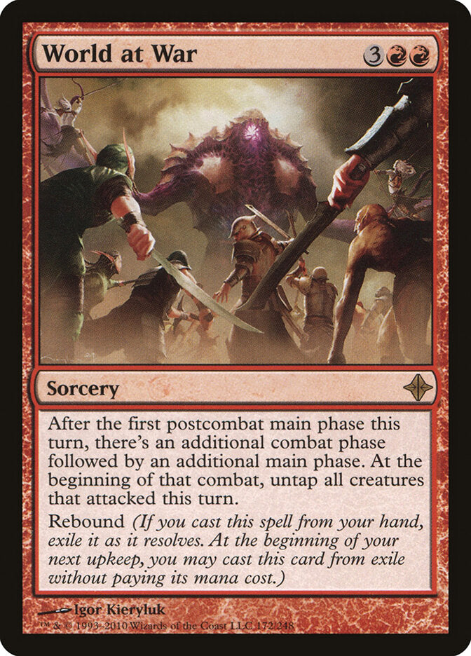 Mundo em Guerra / World at War - Magic: The Gathering - MoxLand