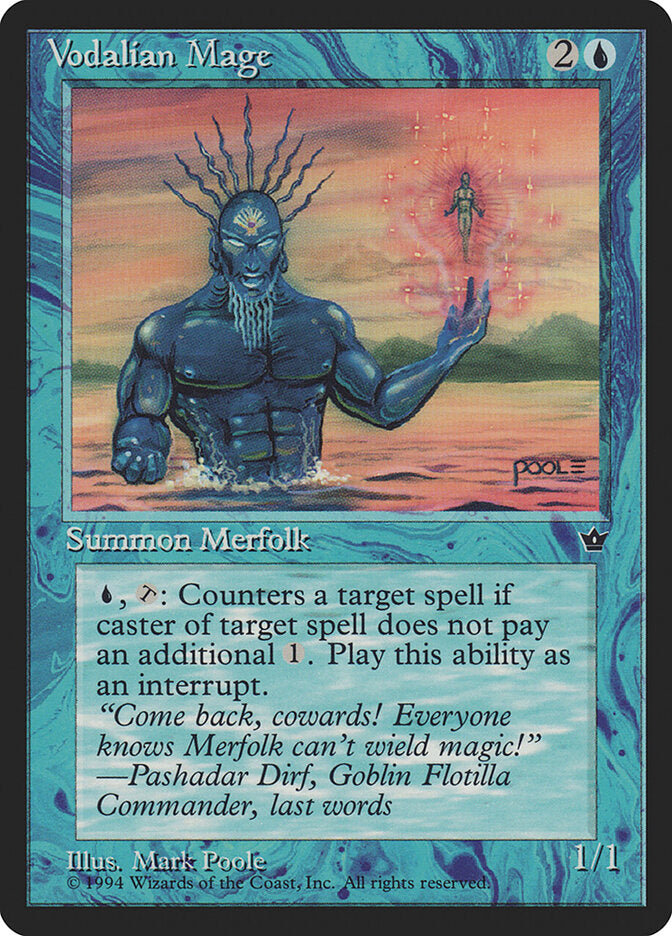 Vodalian Mage / Vodalian Mage - Magic: The Gathering - MoxLand