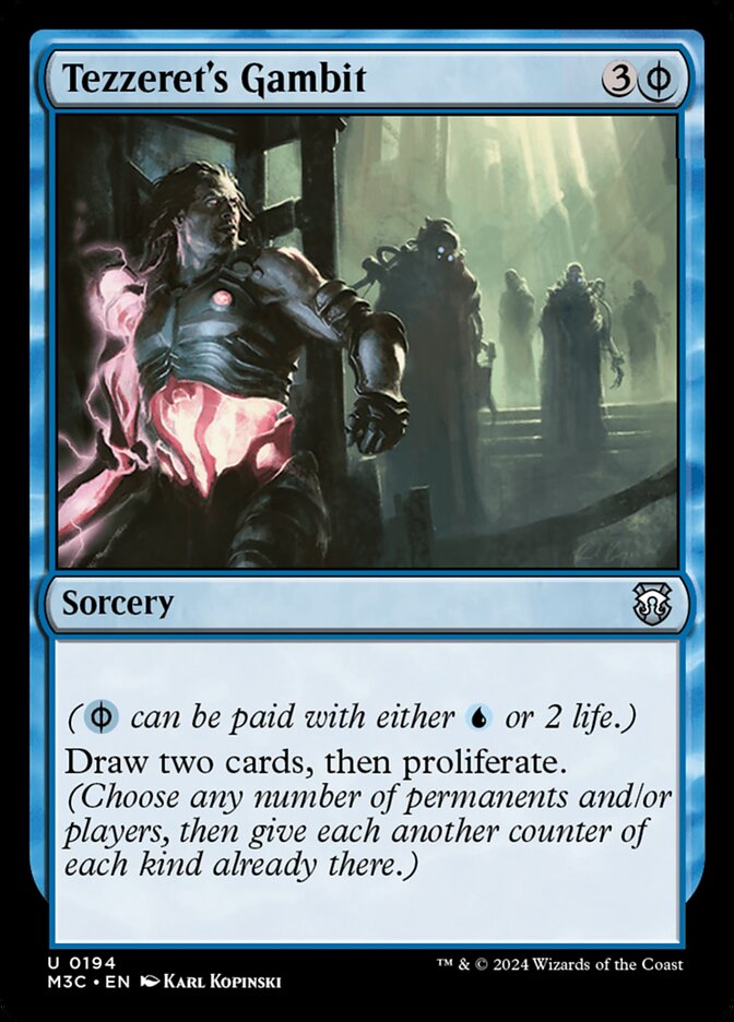 Estratagema de Tezzeret / Tezzeret's Gambit - Magic: The Gathering - MoxLand