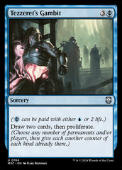 Estratagema de Tezzeret / Tezzeret's Gambit - Magic: The Gathering - MoxLand