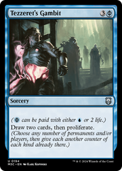 Estratagema de Tezzeret / Tezzeret's Gambit - Magic: The Gathering - MoxLand