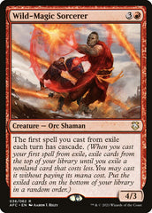 Feiticeiro da Magia Selvagem / Wild-Magic Sorcerer - Magic: The Gathering - MoxLand