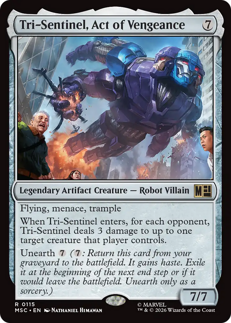Tri-Sentinel, Act of Vengeance - Magic: The Gathering - MoxLand