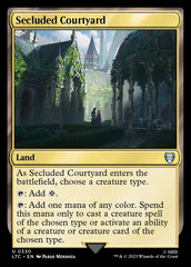 Pátio Reservado / Secluded Courtyard - Magic: The Gathering - MoxLand
