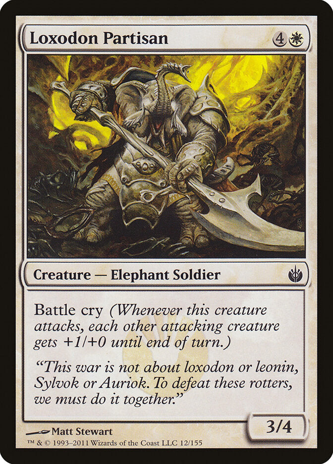 Guerrilheiro Loxodonte / Loxodon Partisan - Magic: The Gathering - MoxLand