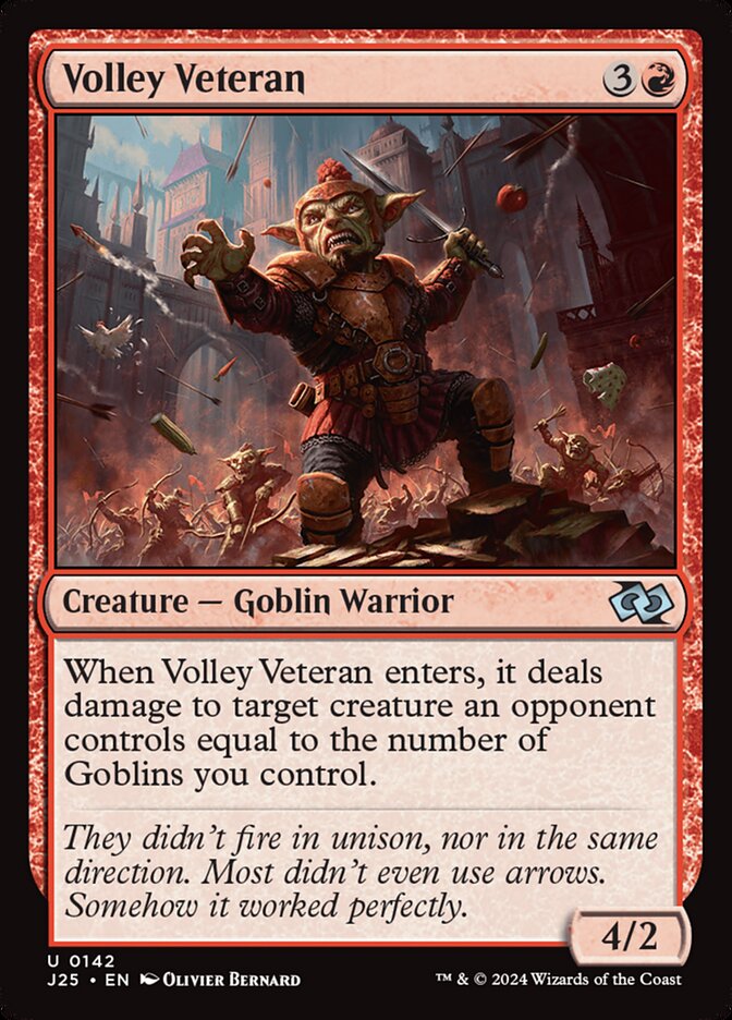 Veterano das Saraivadas / Volley Veteran - Magic: The Gathering - MoxLand